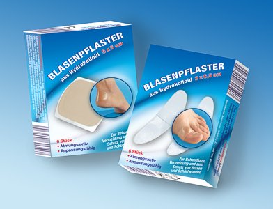 Blasenpflaster-Verpackung